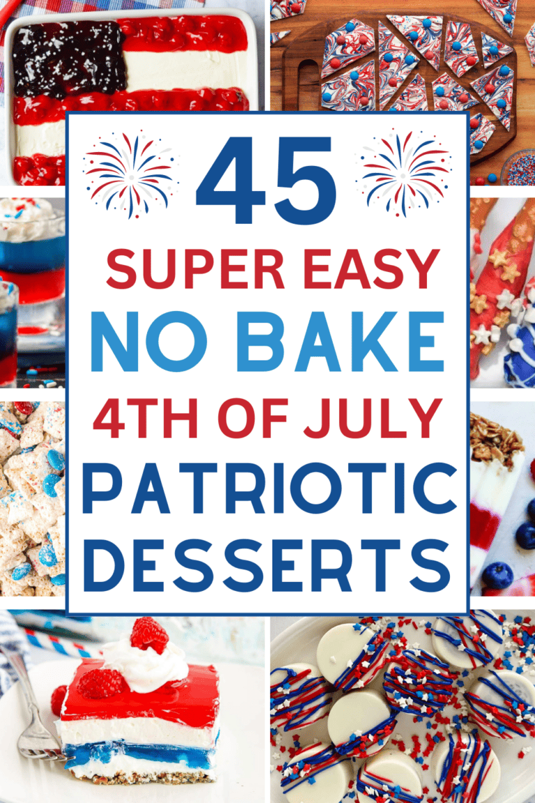 45 No Bake Patriotic Desserts to Make All Summer Long