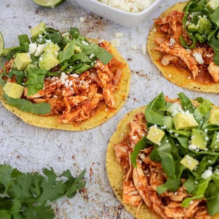 Image for Chicken Tinga Tostadas
