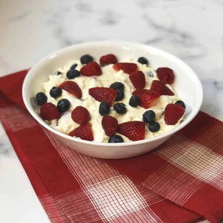 Image for Triple Berry Cheesecake Fruit Salad