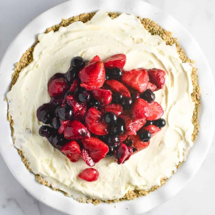 Image for Vanilla Berry Ice Cream Pie