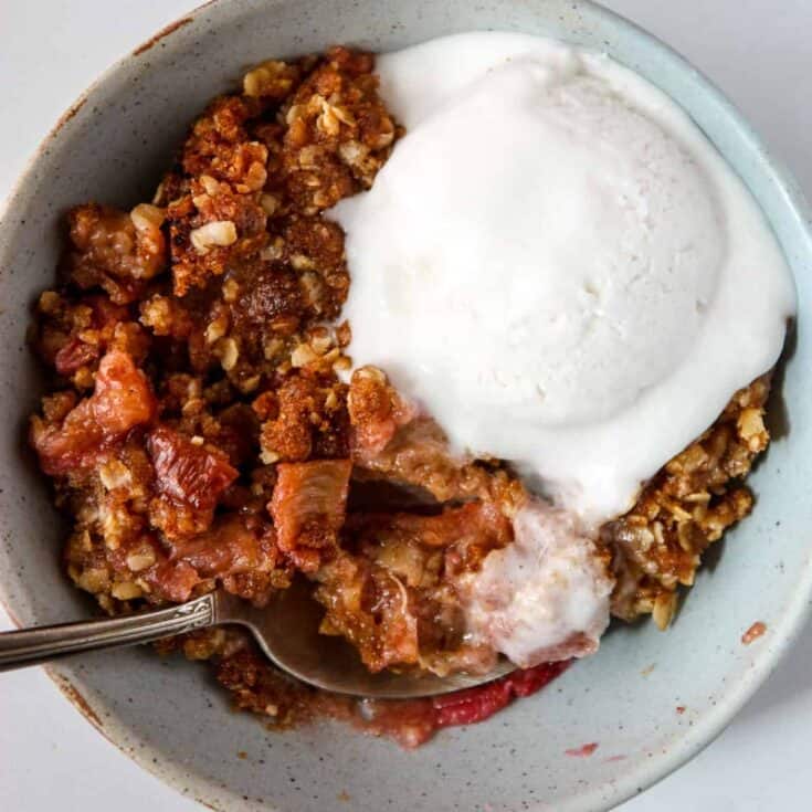 Image for Gluten Free Rhubarb Crisp