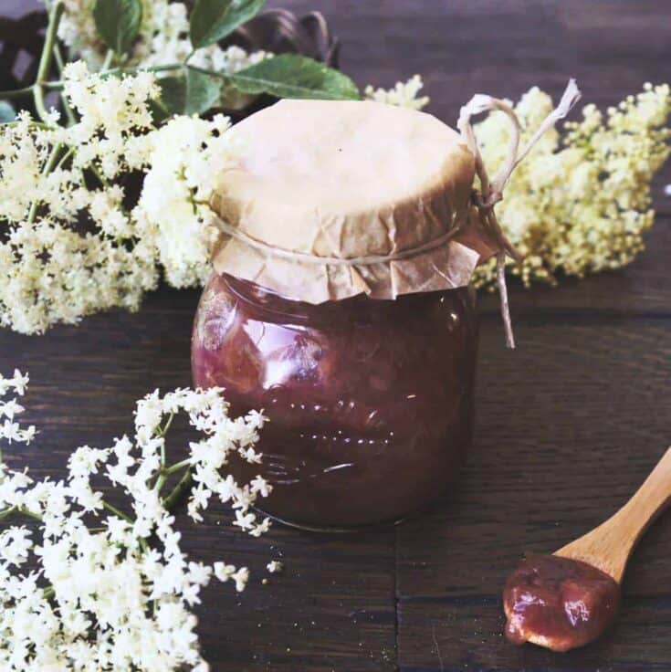 Image for Elderflower Rhubarb Jam
