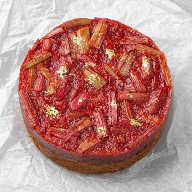 Image for Easy Rhubarb Cake