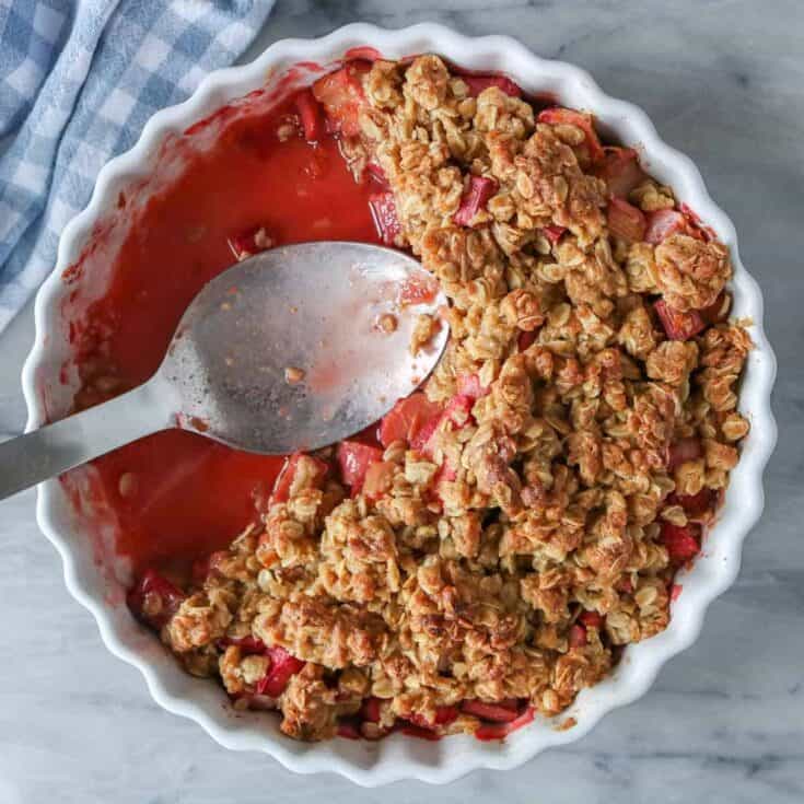 Image for Strawberry Rhubarb Crisp