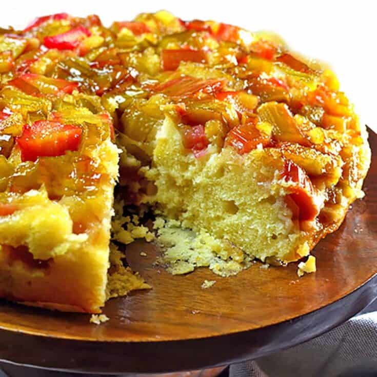 Image for Rhubarb Upside-Down Cake