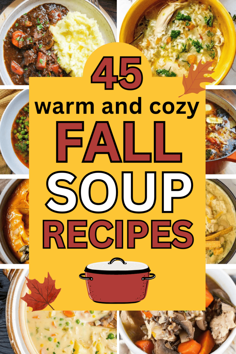 45 Cozy Fall Soups & Stews for Chilly Autumn Nights