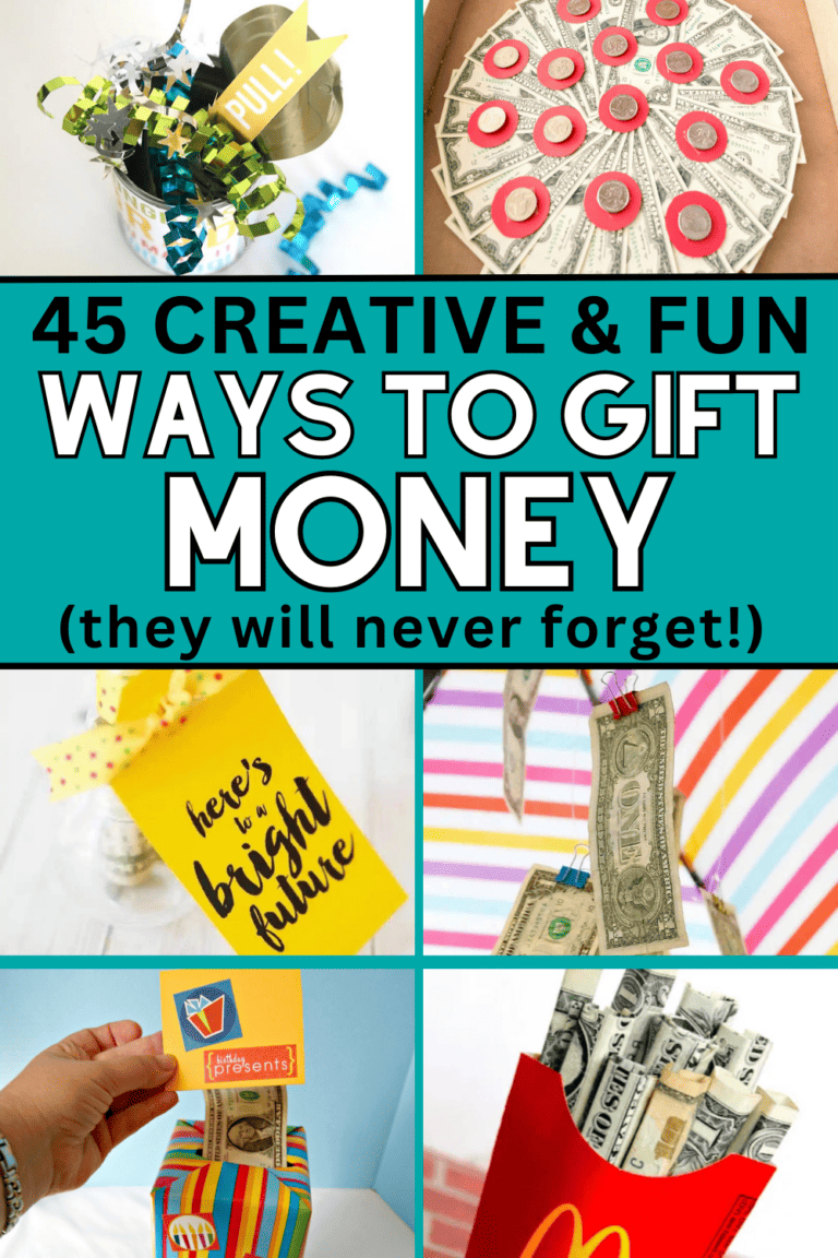 45 Creative Ways to Give Money as a Gift (fun cash gift ideas!)