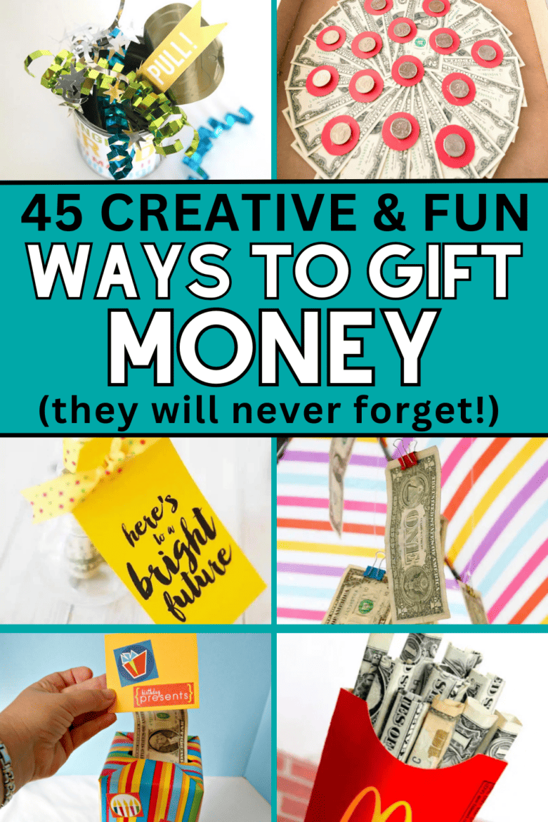 45 Creative Ways To Give Money As A Gift fun Cash Gift Ideas 