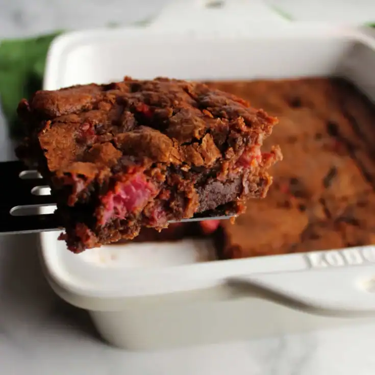 Image for Rhubarb Brownies