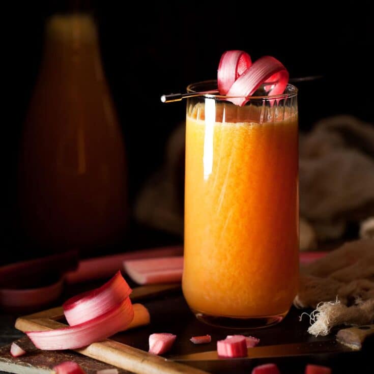 Image for Rhubarb Juice with Ginger, Orange & Apple