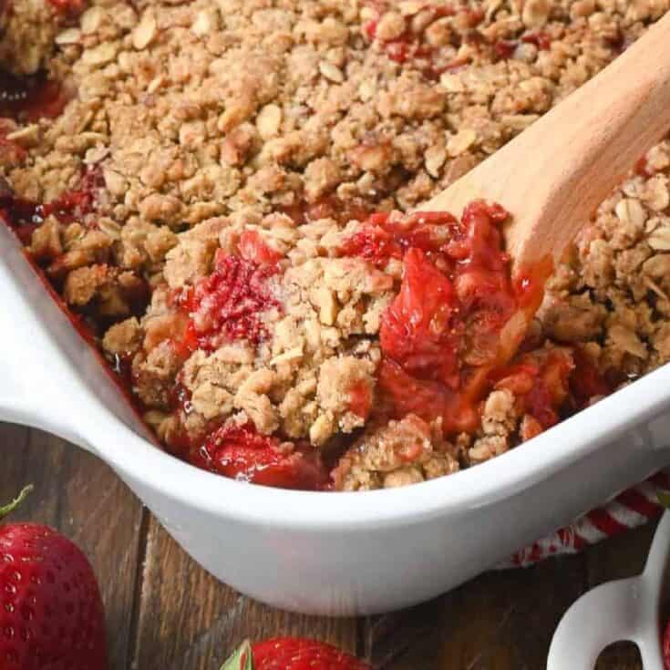 Image for Strawberry Rhubarb Pecan Crisp