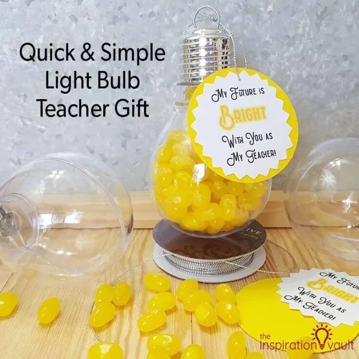 Image for Quick & Simple Light Bulb Teacher Gift