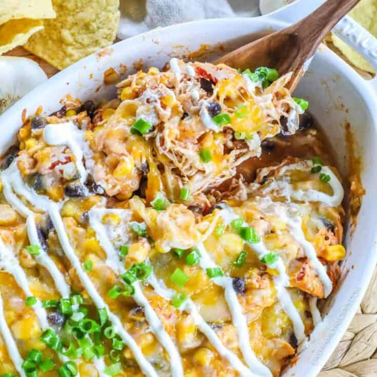 Image for Shredded Mexican Chicken Casserole