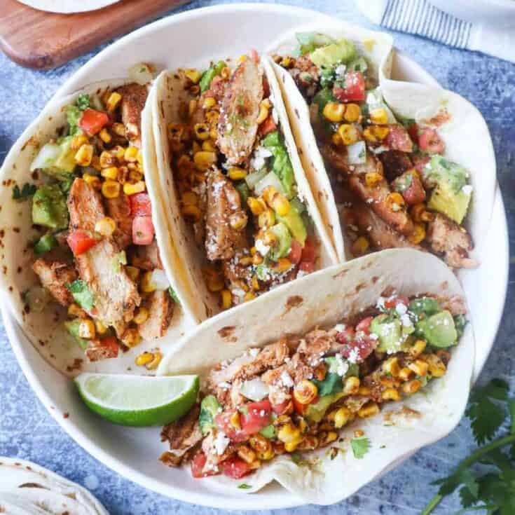 Image for Easy Blackened Chicken Tacos