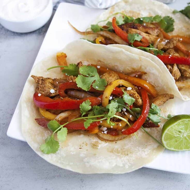 Image for Quick Skillet Chicken Fajitas 