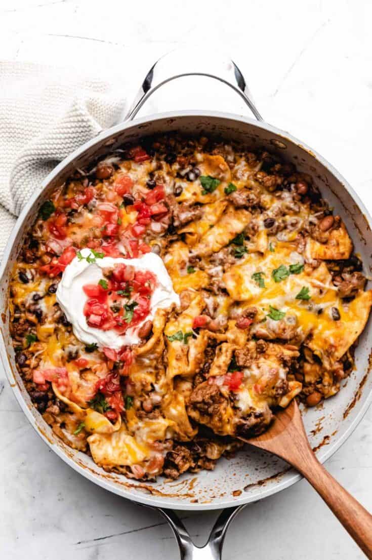 Image for Ground Beef Burrito Skillet