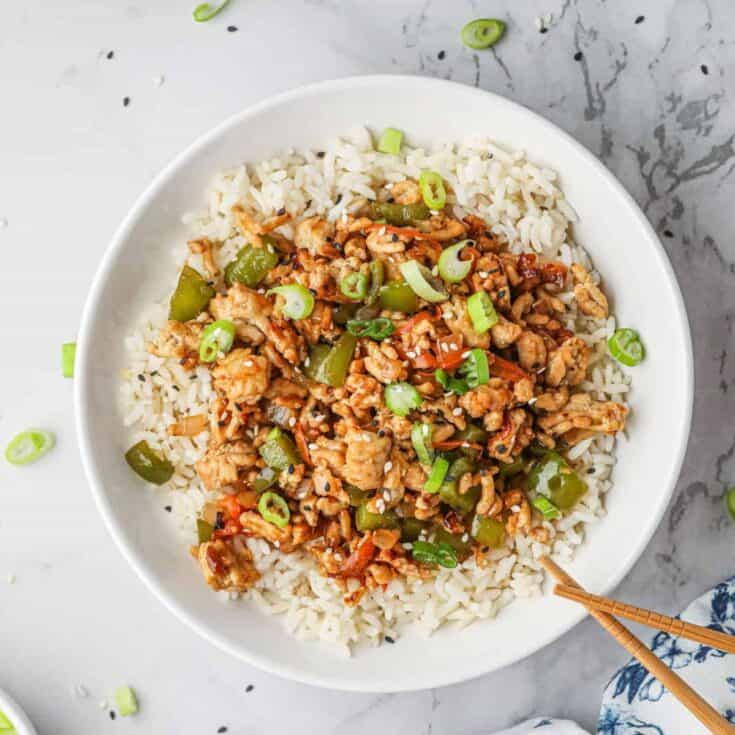 Image for Teriyaki Ground Turkey Rice Bowls 