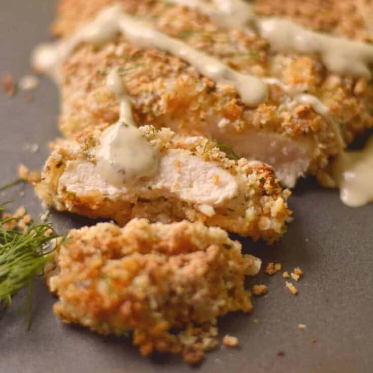 Image for Ranch Panko Crusted Chicken