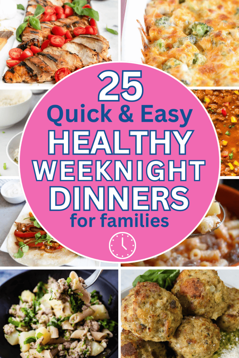 25 Quick Healthy Weeknight Dinners for Families with Picky Eaters