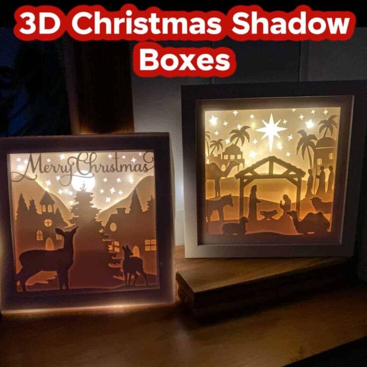 Image for 3D Christmas Shadow Box