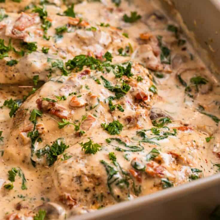 Image for Simple Baked Tuscan Chicken