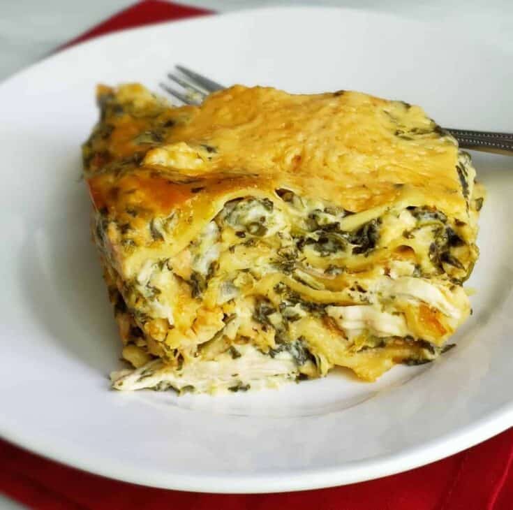 Image for Chicken Spinach Lasagna