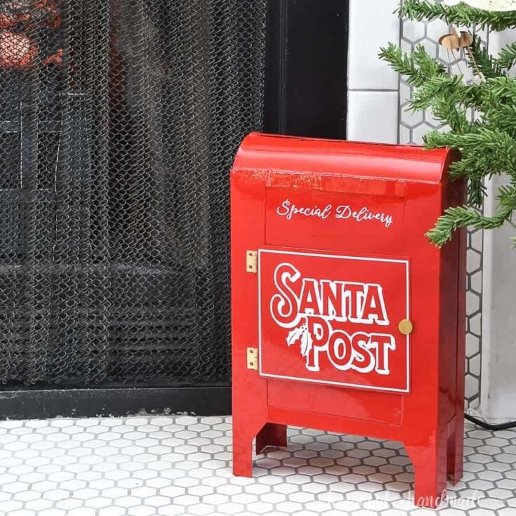 Image for DIY Santa Mailbox (from cereal boxes)