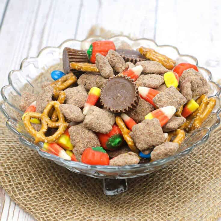 Image for Fall Puppy Chow with Brownie Mix