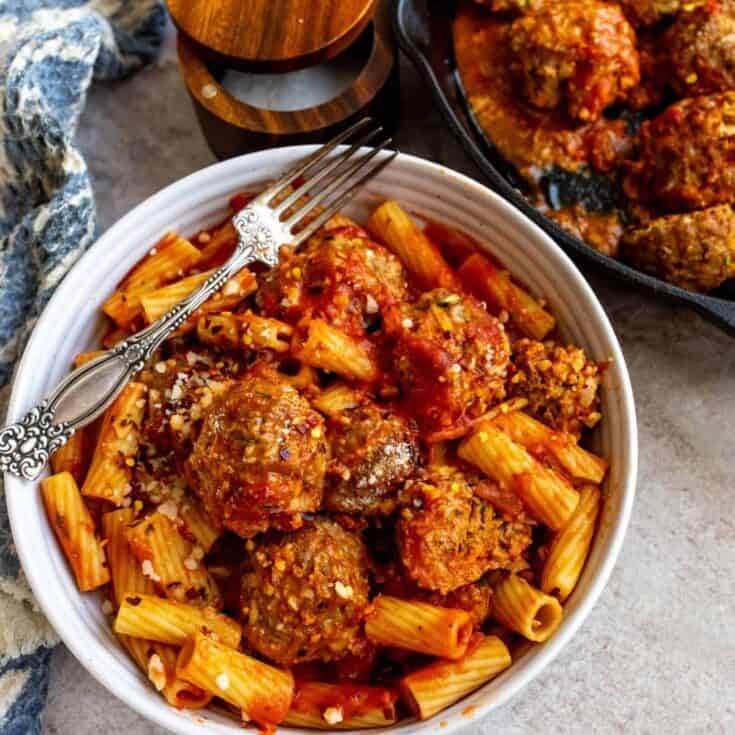Image for Air Fryer Turkey Meatballs