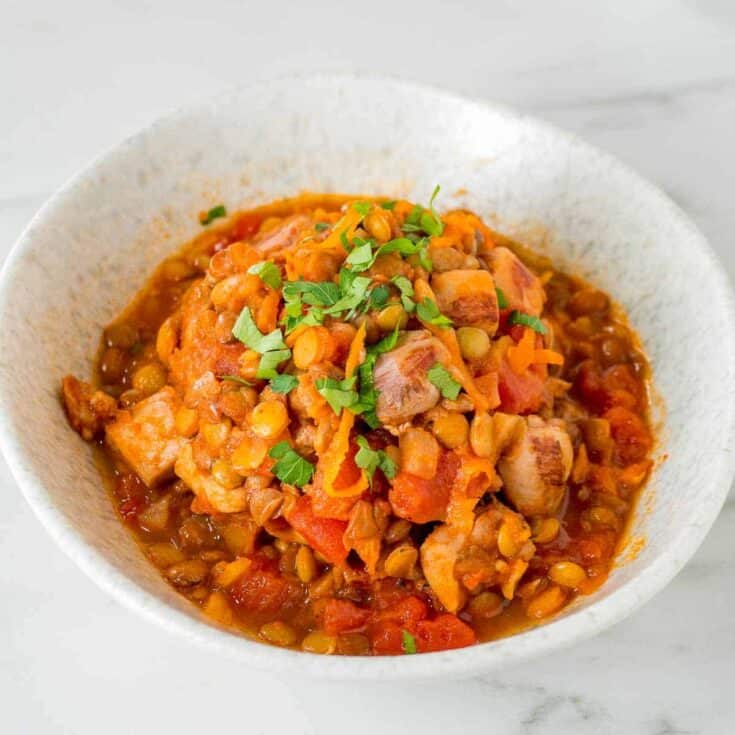 Image for Harissa Chicken with Lentils