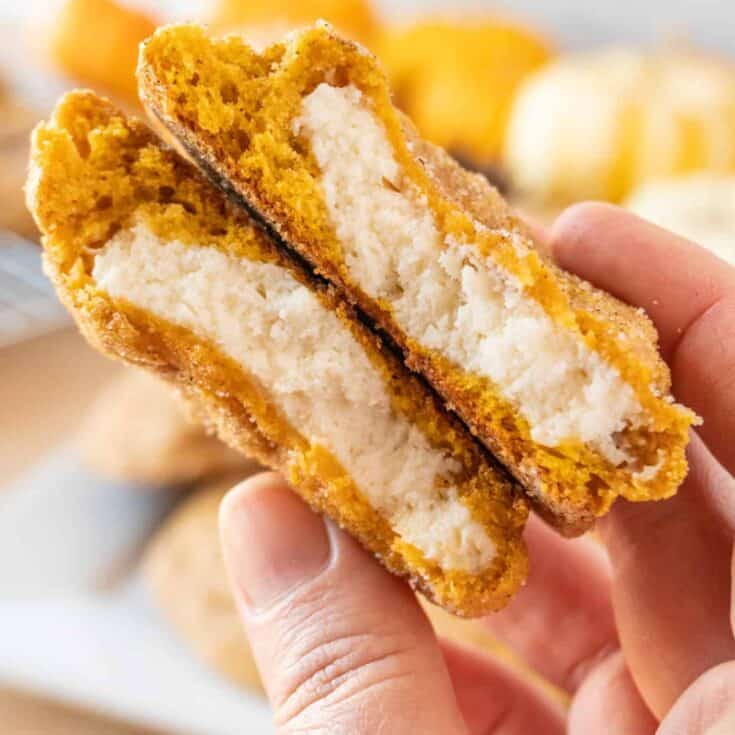 Image for Cheesecake Filled Pumpkin Cookies
