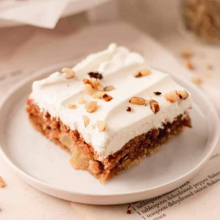 Image for Sour Cream Apple Squares