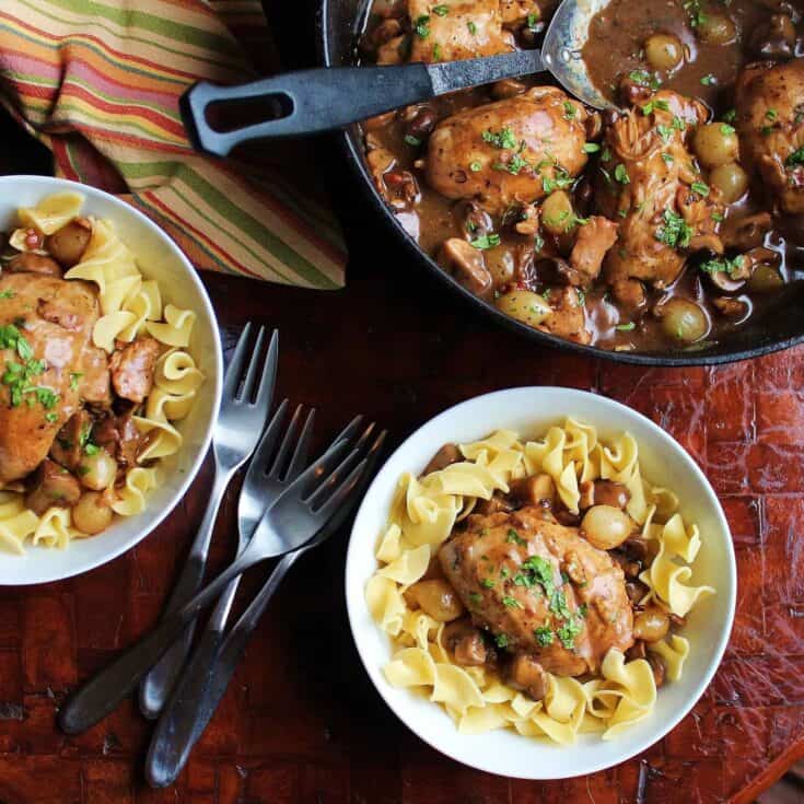 Image for Chicken Stew with Mushrooms and Onions