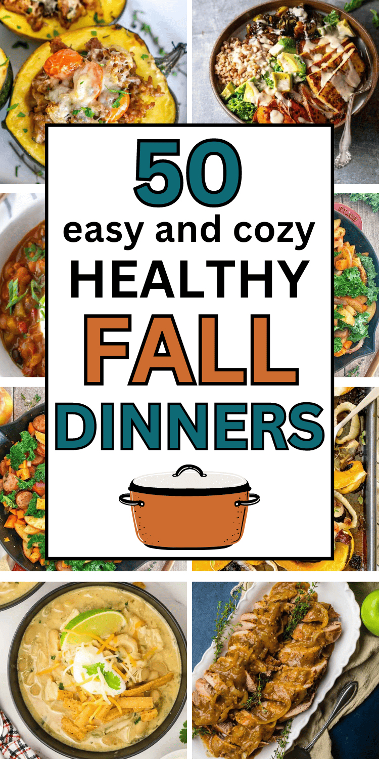 Easy fall healthy dinner recipes! The best fall family dinner ideas healthy, easy fall dinner ideas healthy, easy fall dinner ideas healthy crockpot, easy fall dinner ideas healthy chicken, healthy autumn recipes dinners, healthy fall meals dinners, healthy autumn recipes clean eating, fall meals dinners comfort foods healthy, autumn dinner recipes healthy, fall dishes dinners healthy, fall food recipes dinner healthy, simple food recipes healthy dinners, simple dinner recipes for family healthy