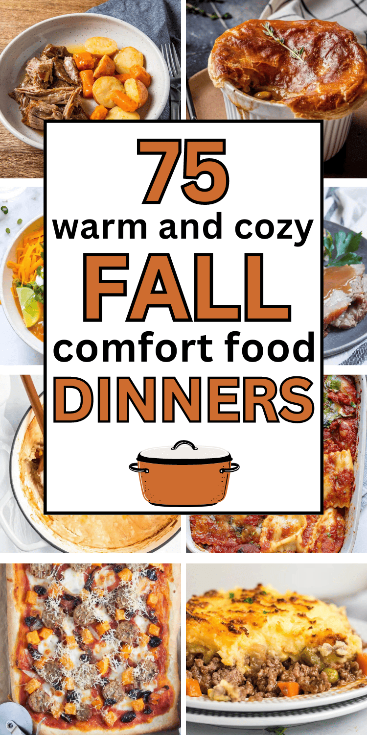 Easy Fall comfort food dinner ideas! These easy fall recipes dinner comfort foods, easy fall recipes dinner crock pot, fall meals dinners comfort foods easy, fall meals dinners comfort foods chicken, warm and cozy fall dinner recipes, quick dinner ideas comfort foods, quick comfort food dinners weeknight meals, comfort food dinners cold weather, fall meals dinners comfort foods healthy, fall food recipes dinner families, cold weather meals dinners comfort foods, fall casserole recipes for dinner