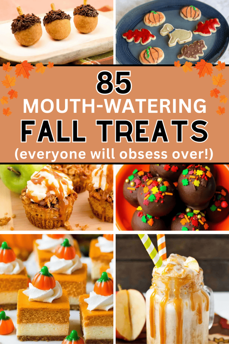 85 Festive Fall Treats & Desserts to Satisfy Your Autumn Cravings