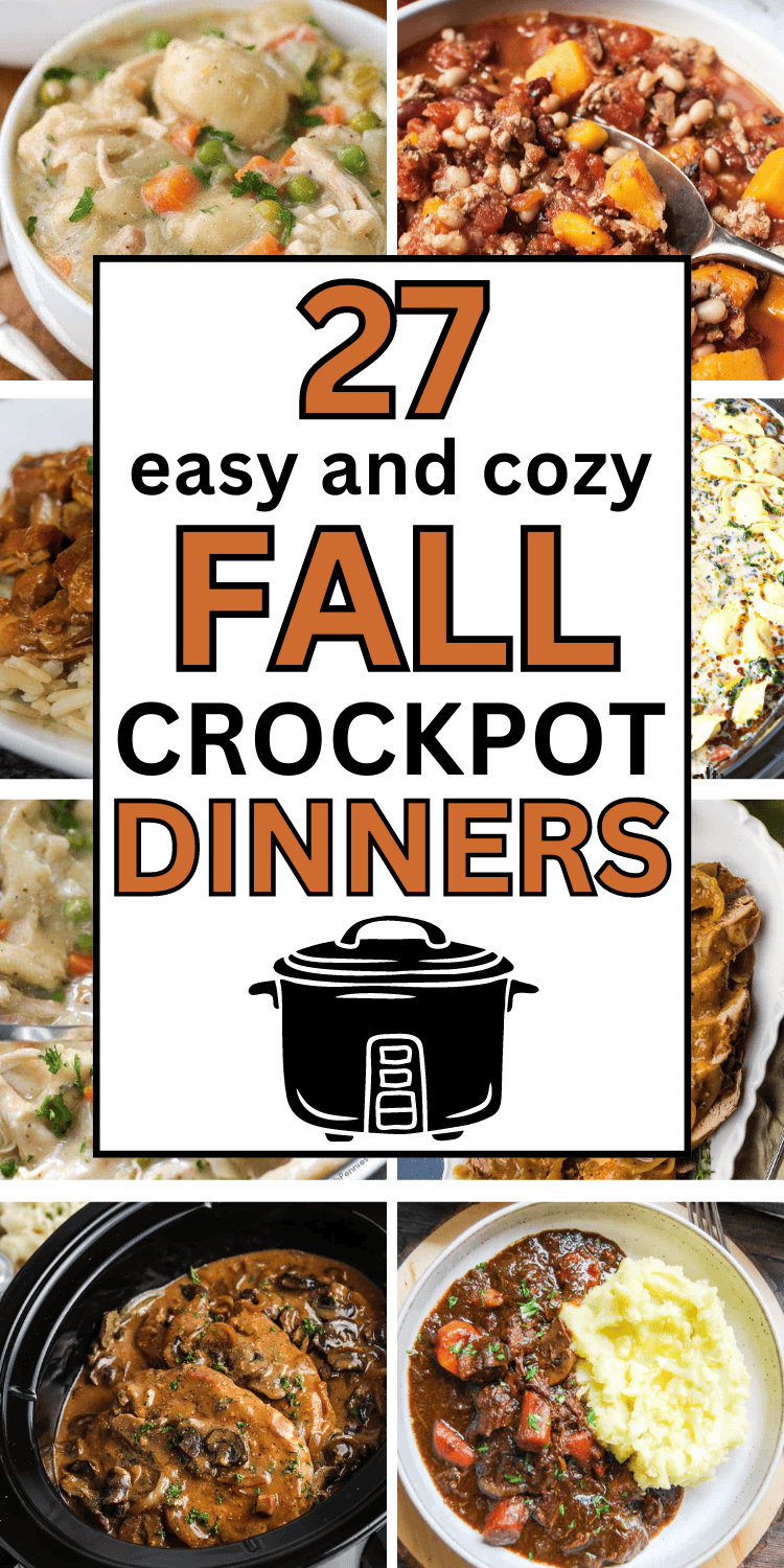 Cozy fall crockpot meals for easy family dinners! Fall crockpot recipes dinners easy, easy fall crockpot recipes chicken, easy fall dinner ideas crockpot, fall crock pot meals dinners, family crock pot dinner ideas, sunday crock pot dinner ideas, back to school dinner ideas crock pot, fall crockpot recipes dinners healthy, easy fall recipes dinner crock pot, easy meals for dinner crock pots, crockpot soup recipes easy fall, fall crockpot meals healthy, crock pot cooking crockpot meals simple.