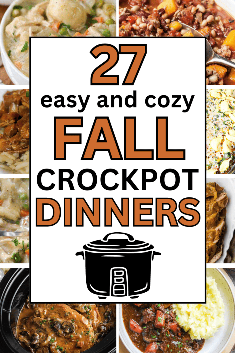 27 Cozy Fall Crockpot Dinners for Effortless Autumn Meals