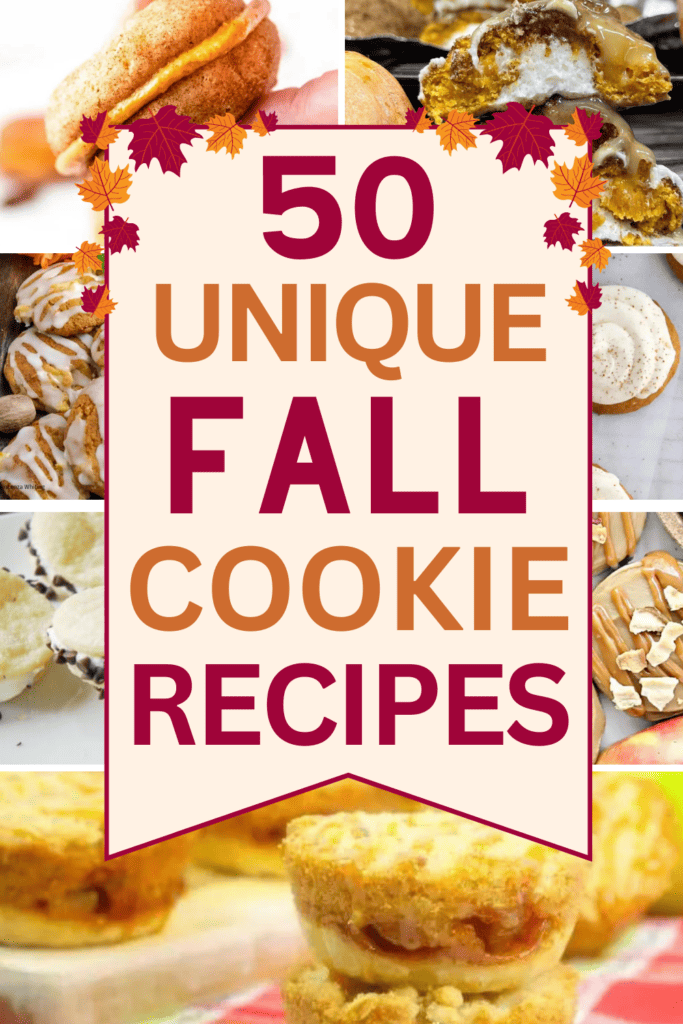 50 Best Fall Cookie Recipes for Easy Autumn Baking