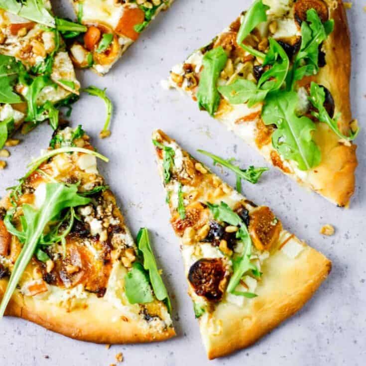 Image for Fig, Pear, Walnut, and Goat Cheese Pizza