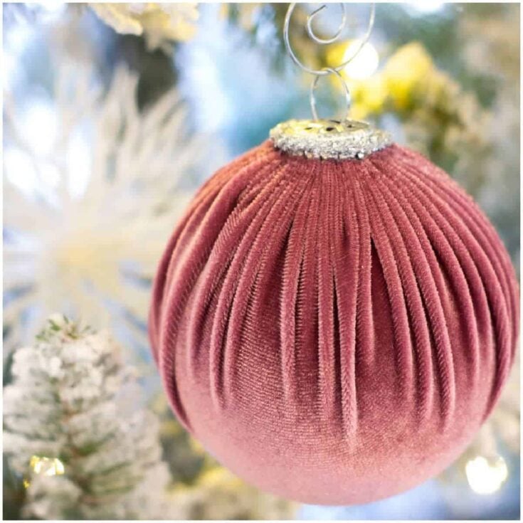 Image for Velvet Christmas Ornaments