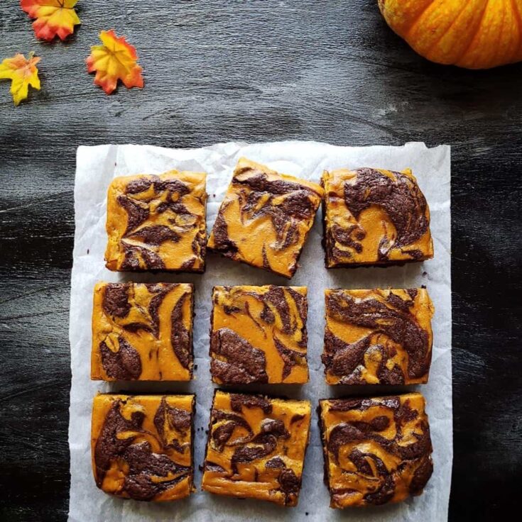 Image for Pumpkin Cheesecake Brownies