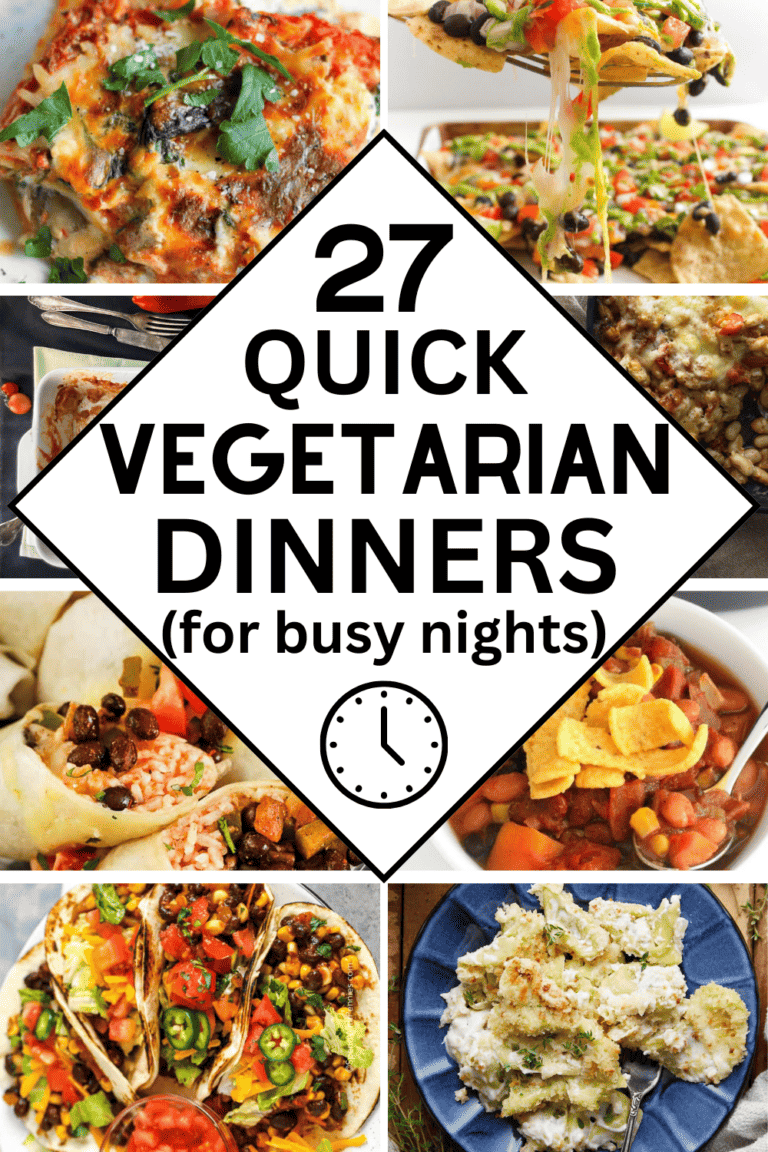 27 Easy Kid-Friendly Vegetarian Weeknight Dinners