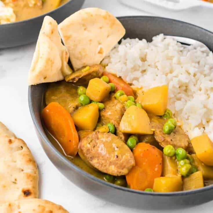 Image for Slow Cooker Curried Sausages