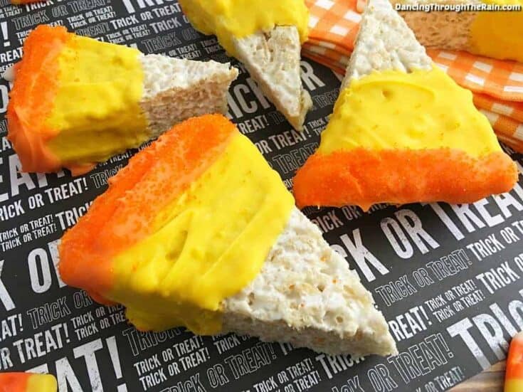 Image for Candy Corn Krispie Treats