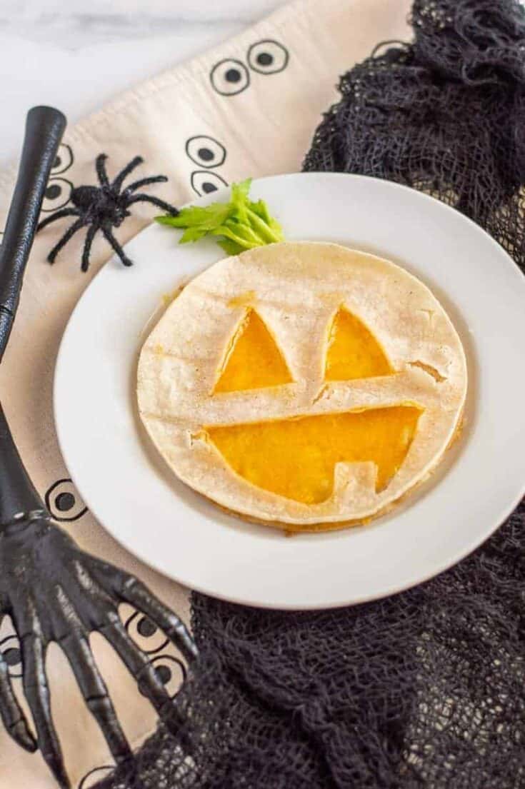 Image for Jack o Lantern Quesadillas