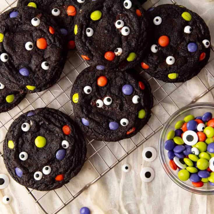 Image for Halloween Chocolate Monster Cookies