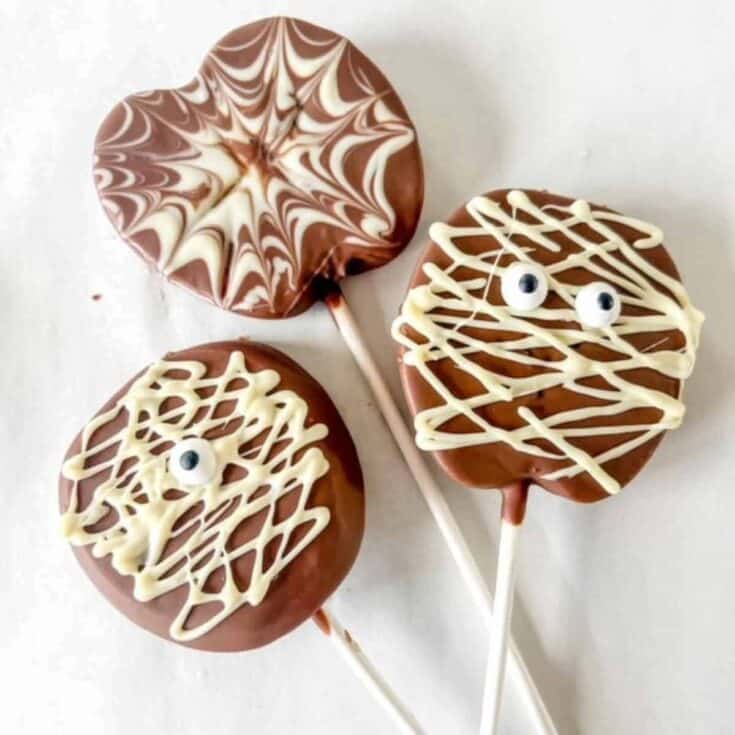 Image for Halloween Chocolate Apple Slices