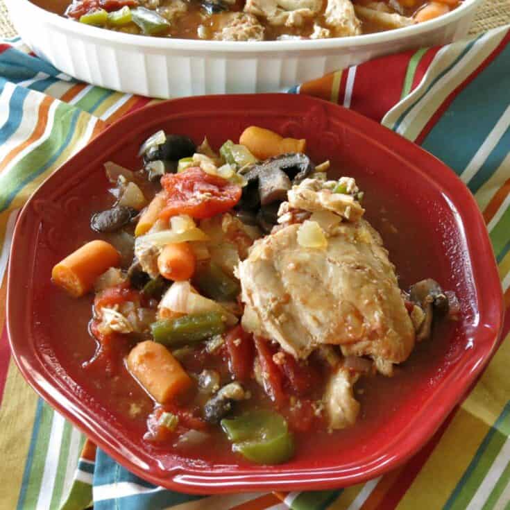 Image for Chicken and Stewed Tomatoes