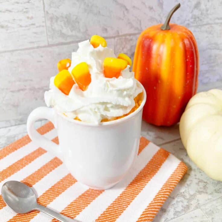 Image for Candy Corn Mug Cake